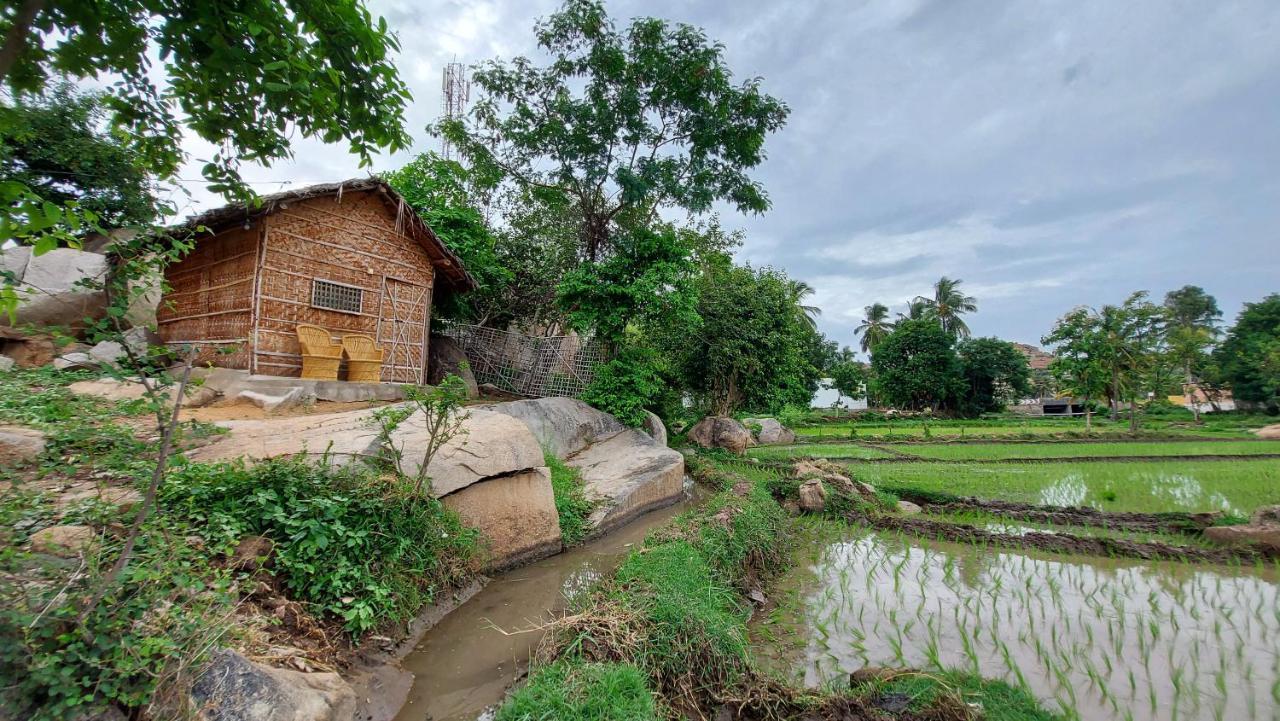 Sunrise Guest House & Restaurant Hampi Bagian luar foto
